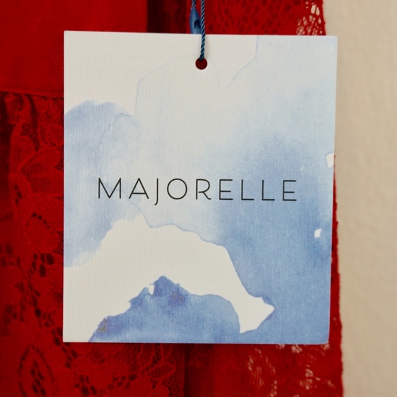 NWT Majorelle Courtney Lace Cold Shoulder Dress - Picture 7 of 8